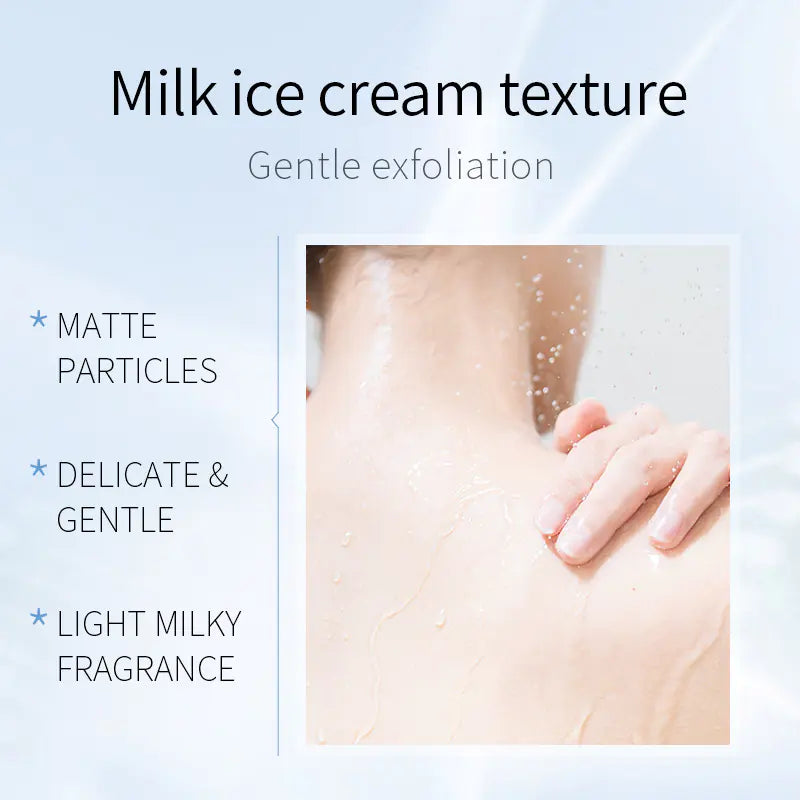 Milk Exfoliating Scrub – 100g Gentle Body Cleanser