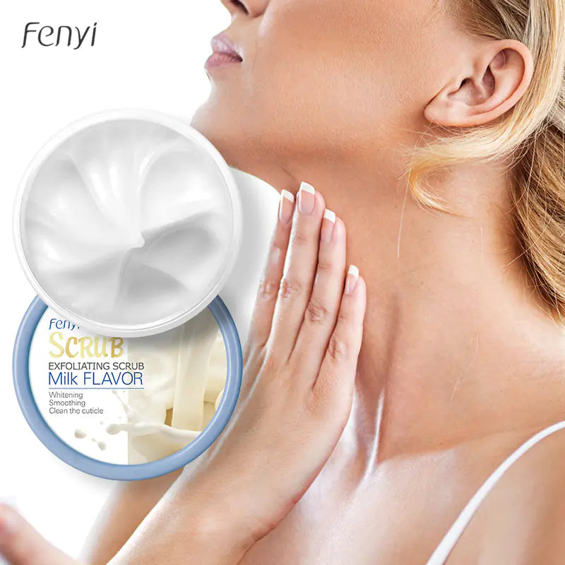 Milk Exfoliating Scrub – 100g Gentle Body Cleanser