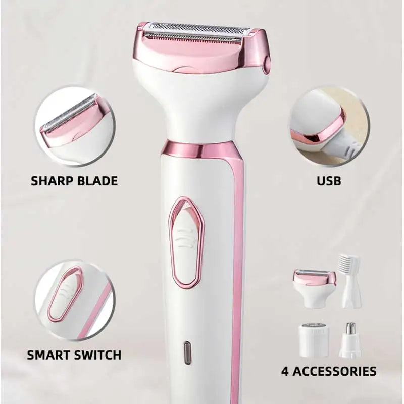4-in-1 Electric Women’s Epilator