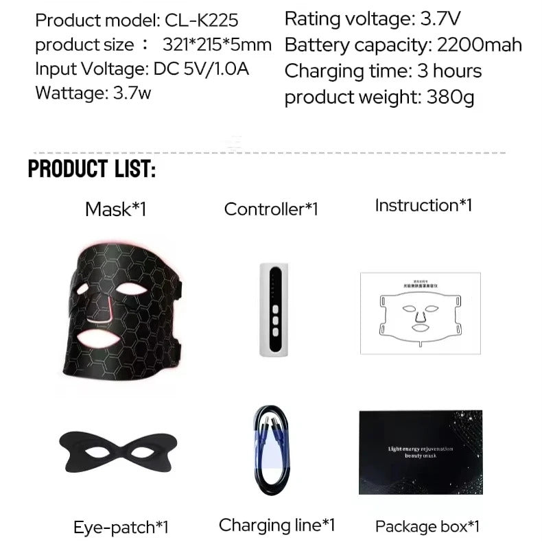 LED IPL Beauty Mask