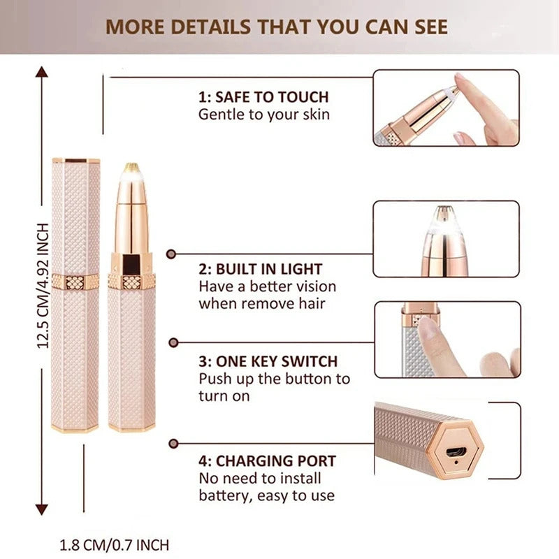 4-in-1 Women's Facial Epilator