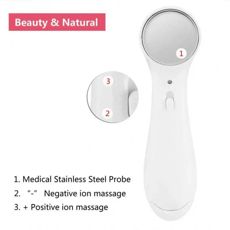 Ion Import and Export Facial Cleansing Device