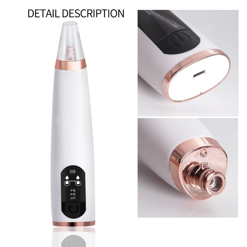 Powerful Electric Blackhead Remover for Home Use